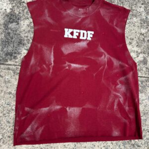 KFDF Red and Gray Shirt – 100% Cotton Oversized