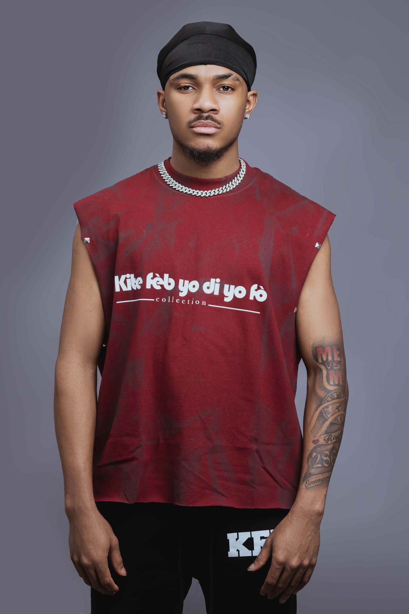 KFDF Red and Gray Shirt – 100% Cotton Oversized