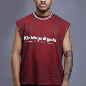 KFDF Red and Gray Shirt – 100% Cotton Oversized